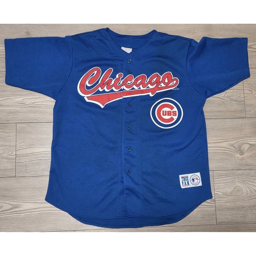 True Fan Vintage 1999 Jersey Sammy Sosa Chicago Cubs Mens M #21 MLB Baseball